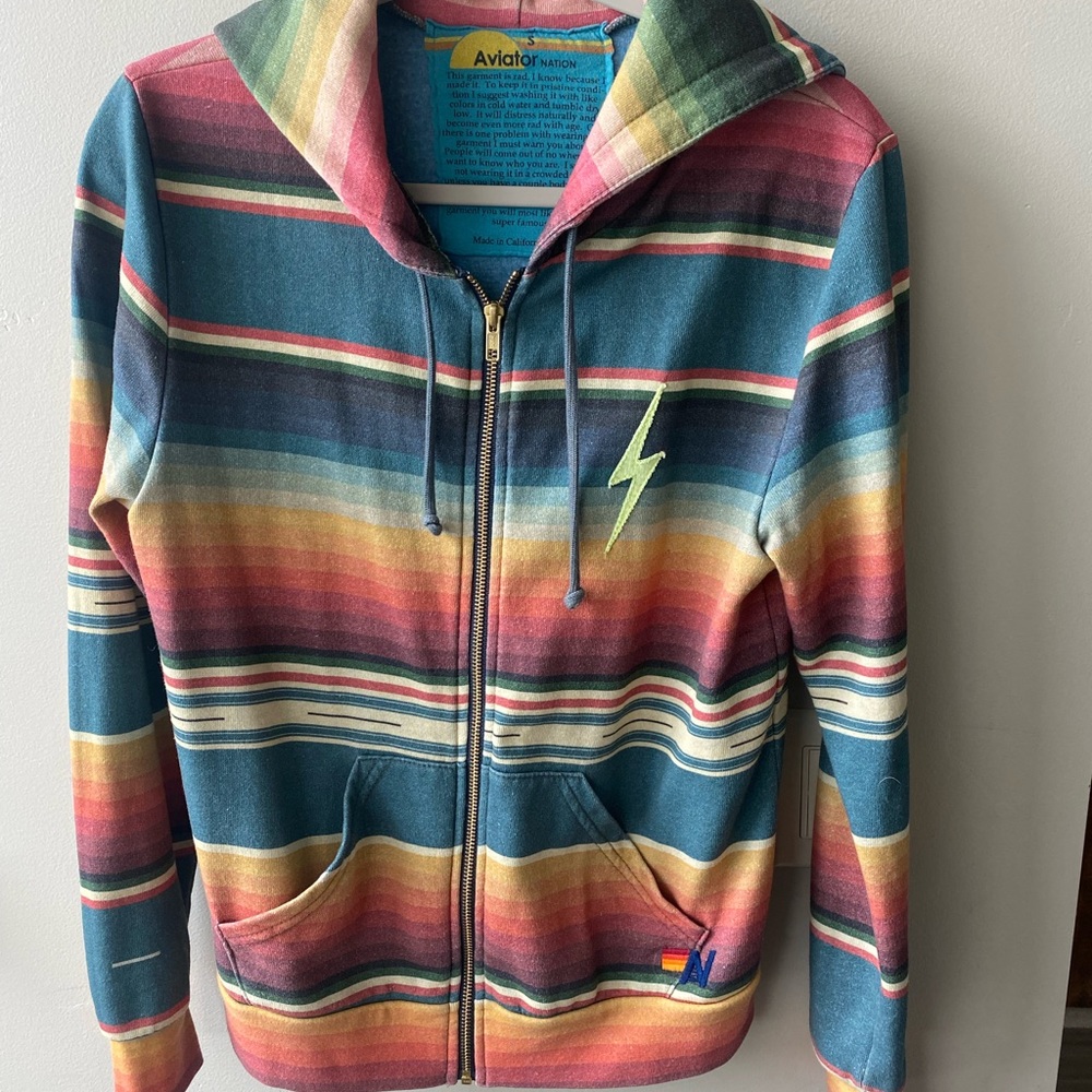 Aviator Nation Zip Hoodie